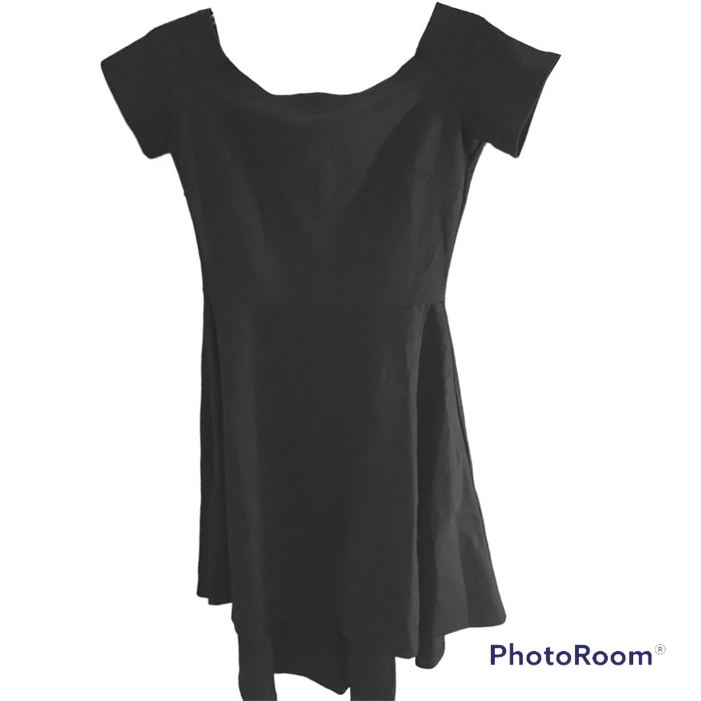 Black High Low Dress NWT Sarin Mathews Size Small